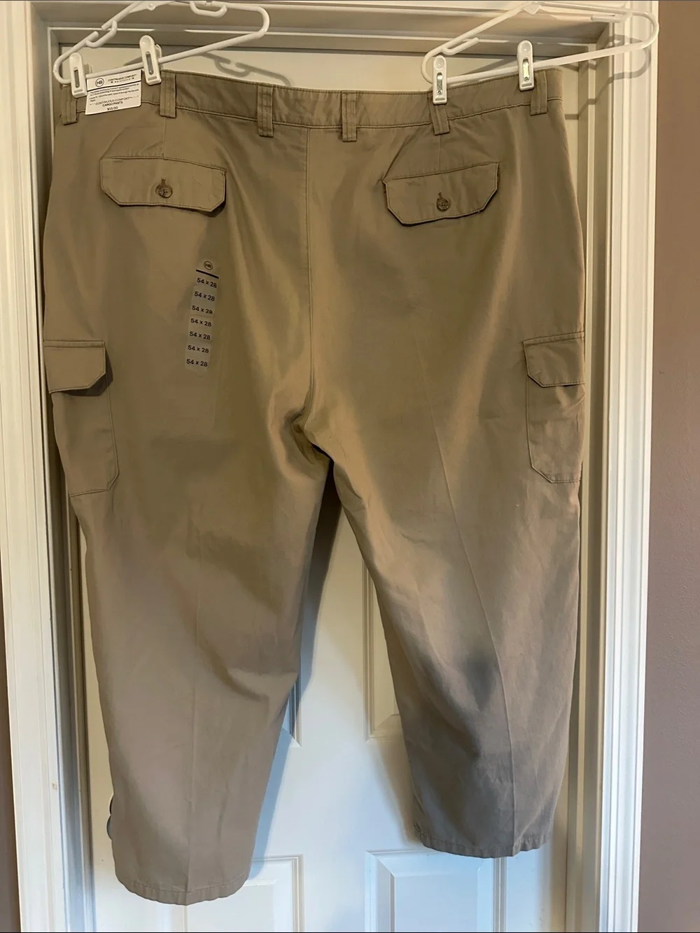 Harbor Bay Men's Cargo Pants in Tan